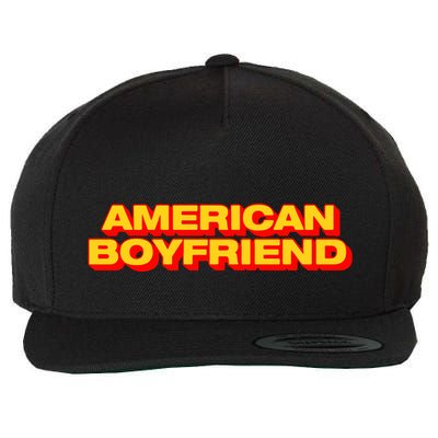 Kevin Abstract American Boyfriend Wool Snapback Cap