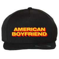 Kevin Abstract American Boyfriend Wool Snapback Cap