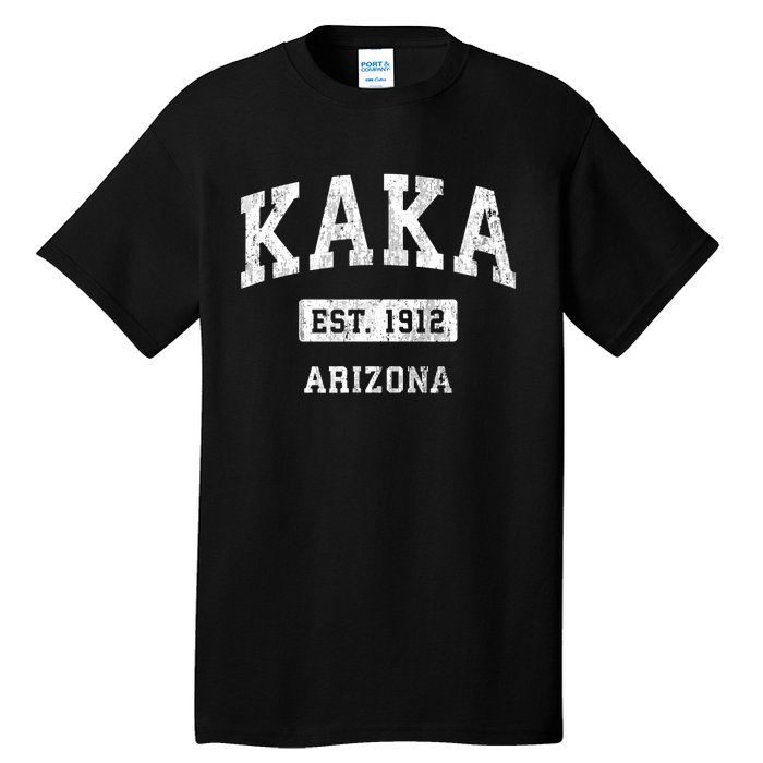 Kaka Arizona Az Vintage Sports Established Tall T-Shirt