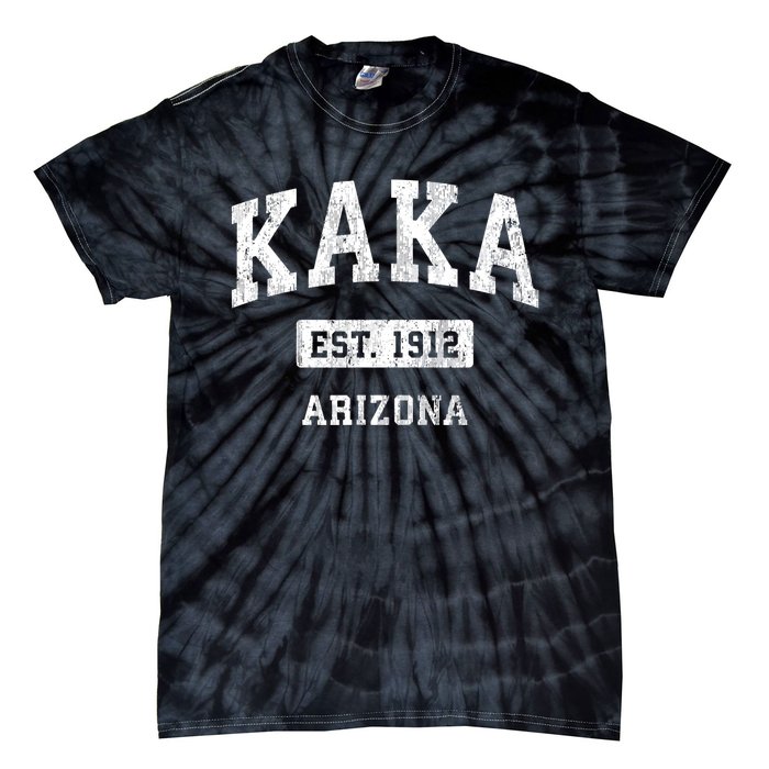 Kaka Arizona Az Vintage Sports Established Tie-Dye T-Shirt