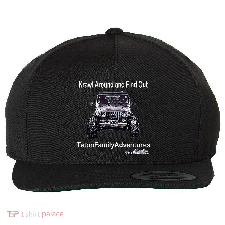 Krawl Around And Find Out Wool Snapback Cap
