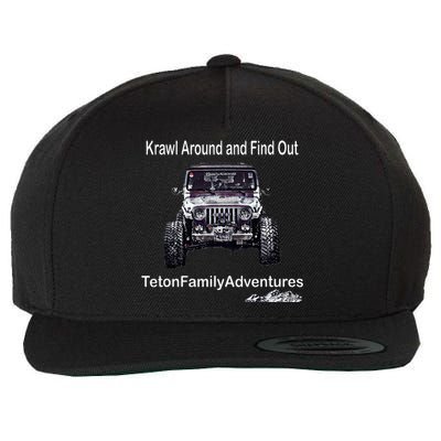 Krawl Around And Find Out Wool Snapback Cap