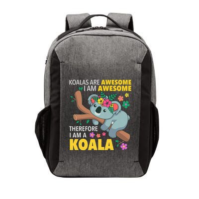 Koalas Are Awesome Funny Koala Bear Enthusiast Humor Outfit Vector Backpack