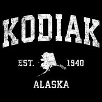 Kodiak Alaska Ak Vintage Sports T-Shirt