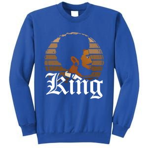 King African American Father Black Dad Afro Family Pride Gift Tall Sweatshirt