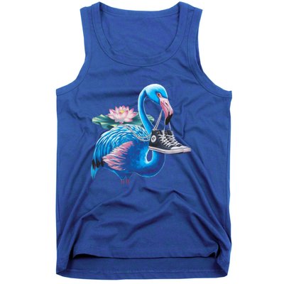 Kamala A Blue Flamingo’S Bold Journey Funny Gift Tank Top