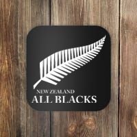 Kiwi All Blacks New Zealand Coaster