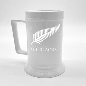 Kiwi All Blacks New Zealand Beer Stein