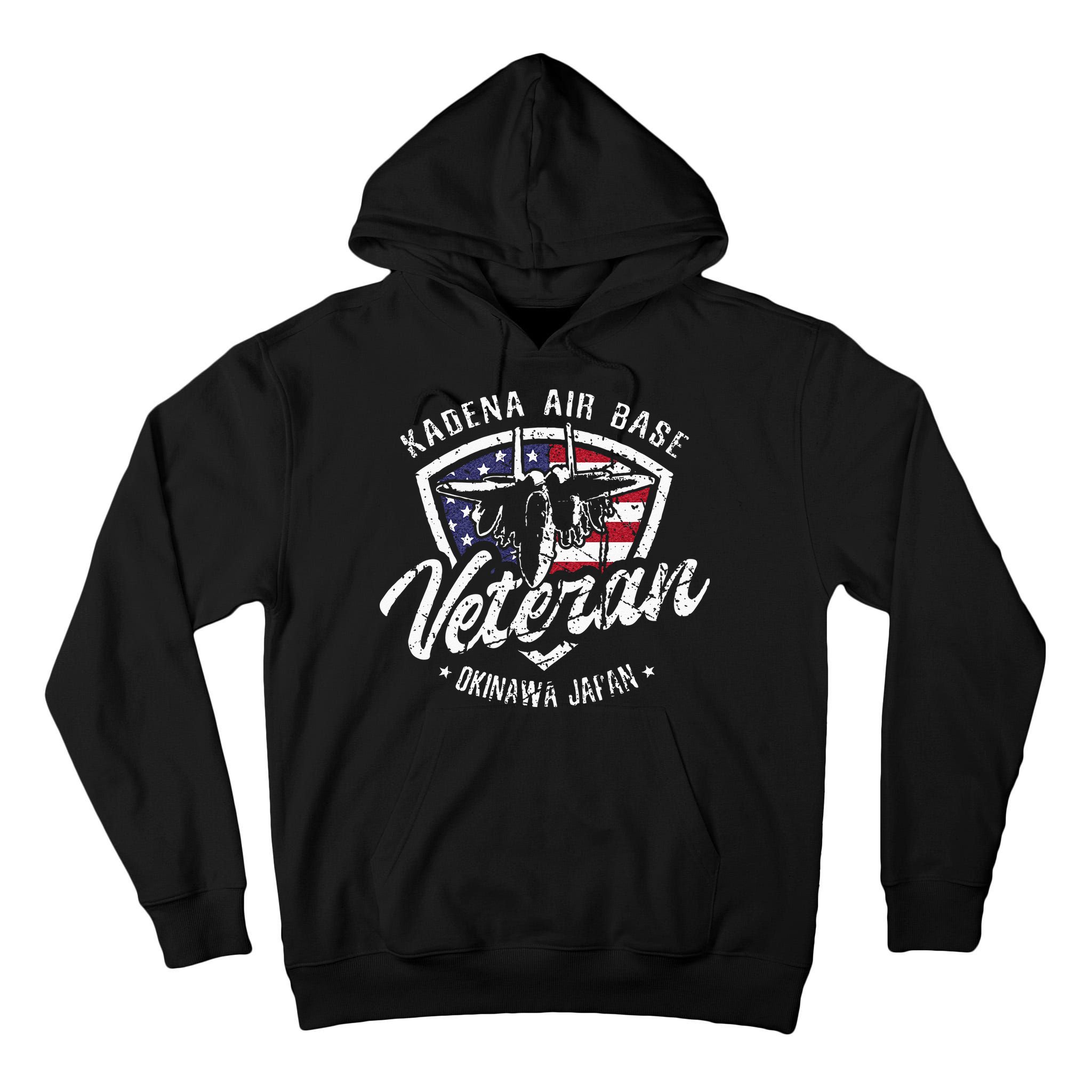Kadena Air Base Veteran USAF Okinawa Japan Tall Hoodie