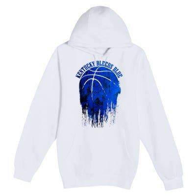 Kentucky And Basketball, Kentucky And Wildcat Premium Pullover Hoodie