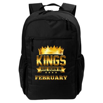 Kings Are Born In February Birthday Backpack