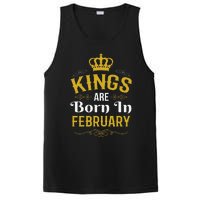 Kings Are Born In February February Birthday PosiCharge Competitor Tank