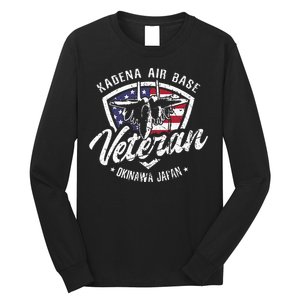 Kadena Air Base Veteran USAF Okinawa Japan Long Sleeve Shirt