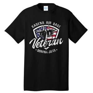 Kadena Air Base Veteran USAF Okinawa Japan Tall T-Shirt