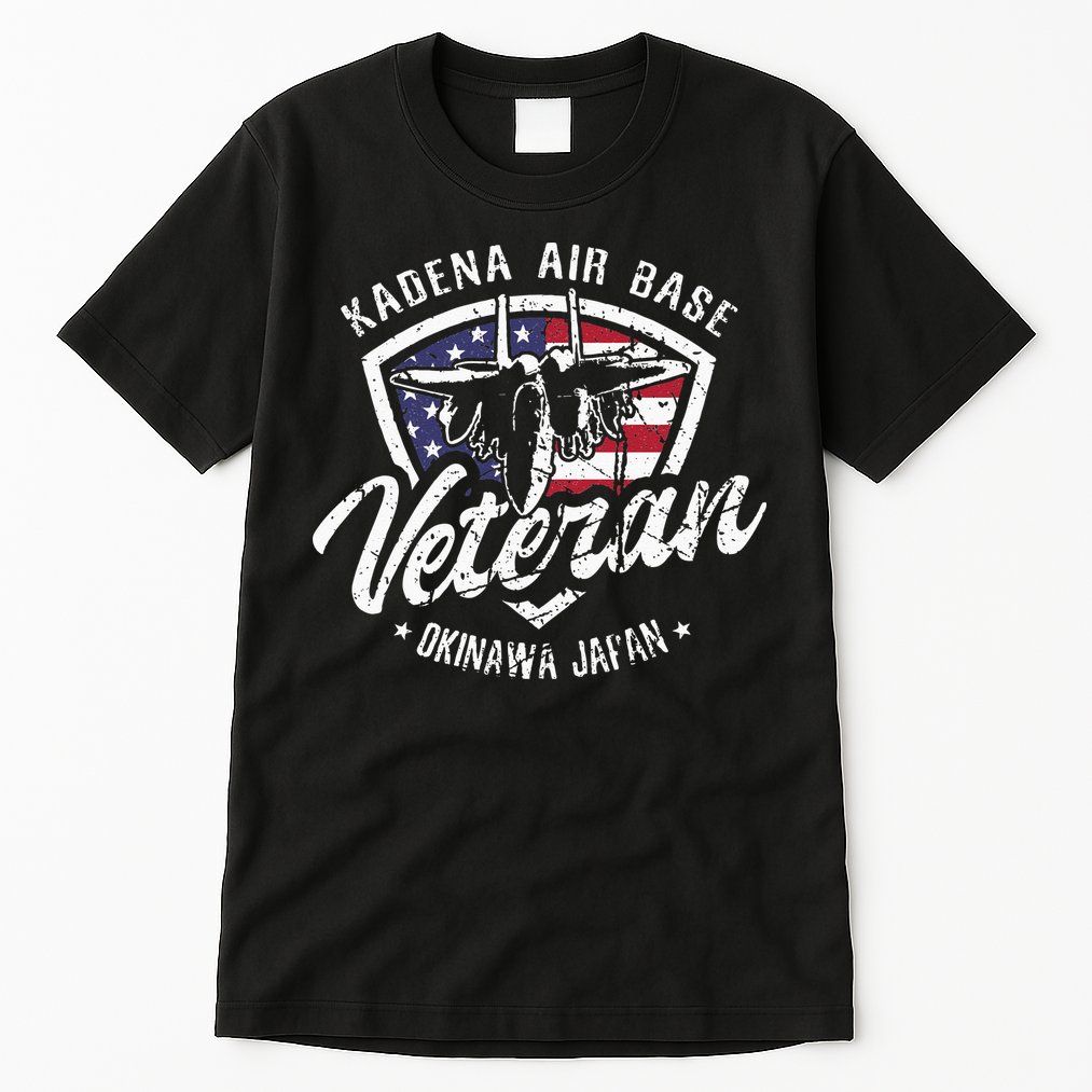 Kadena Air Base Veteran USAF Okinawa Japan Tall T-Shirt