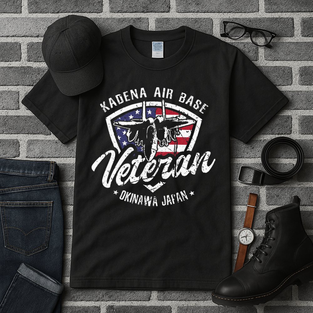 Kadena Air Base Veteran USAF Okinawa Japan Tall T-Shirt
