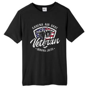 Kadena Air Base Veteran USAF Okinawa Japan Tall Fusion ChromaSoft Performance T-Shirt