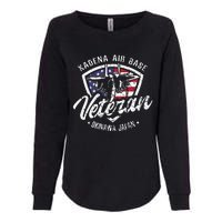 Kadena Air Base Veteran USAF Okinawa Japan Womens California Wash Sweatshirt