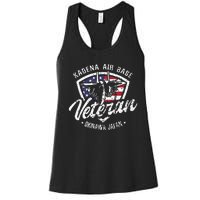 Kadena Air Base Veteran USAF Okinawa Japan Women's Racerback Tank