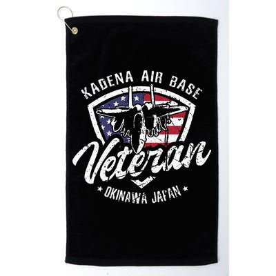 Kadena Air Base Veteran USAF Okinawa Japan Golf Towel