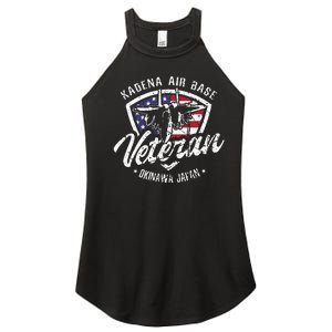 Kadena Air Base Veteran USAF Okinawa Japan Women's Perfect Tri Rocker Tank