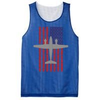 King Air B200 Airplane Pilot American Flag Funny Gift Mesh Reversible Basketball Jersey Tank