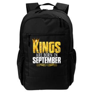 Kings Are Born In September Birthday Gifts Daily Commute Backpack