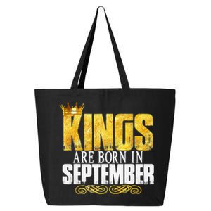 Kings Are Born In September Birthday Gifts 25L Jumbo Tote