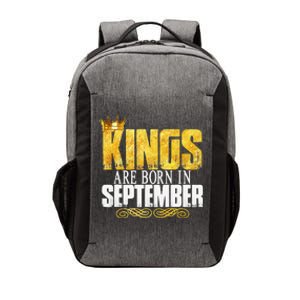 Kings Are Born In September Birthday Gifts Vector Backpack