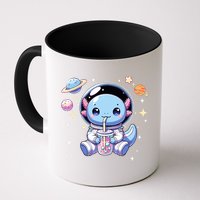 Kawaii Axolotl Bubble Tea Boba Tea Astronaut Space Axolotl Mug