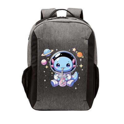 Kawaii Axolotl Bubble Tea Boba Tea Astronaut Space Axolotl Vector Backpack
