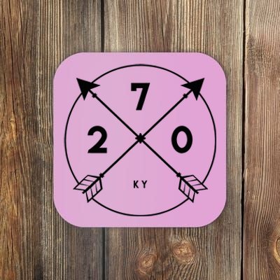 Kentucky Area Code 270 State Pride Souvenir Coaster