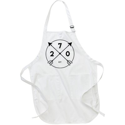 Kentucky Area Code 270 State Pride Souvenir Full-Length Apron With Pockets