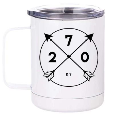 Kentucky Area Code 270 State Pride Souvenir 12 oz Stainless Steel Tumbler Cup