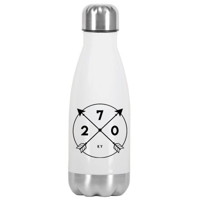 Kentucky Area Code 270 State Pride Souvenir Stainless Steel Insulated Water Bottle