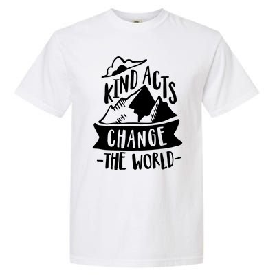 Kind Acts Change The World Anti Bullying Week Unity Day Gift Garment-Dyed Heavyweight T-Shirt