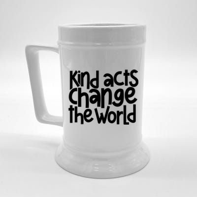 Kind Acts Change The World Anti Bullying Week Unity Day Gift Beer Stein