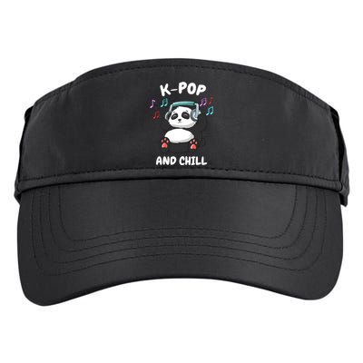 KPop And Chill Korean Panda Korea Music KDrama Adult Drive Performance Visor