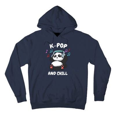 KPop And Chill Korean Panda Korea Music KDrama Tall Hoodie