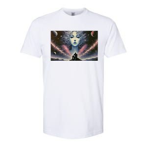 Knight And Cosmic Goddess Softstyle CVC T-Shirt