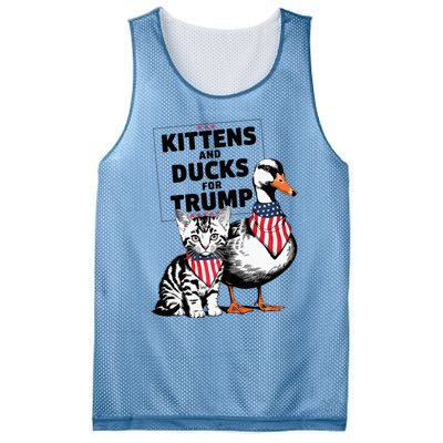 Kittens And Ducks For Trump Kittens For Trump Cats Mesh Reversible Basketball Jersey Tank