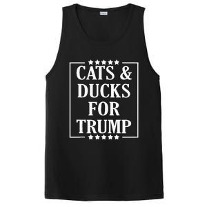 Kittens And Ducks For Trump Cats And Ducks For Trump 2024 PosiCharge Competitor Tank