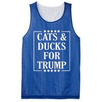 Kittens And Ducks For Trump Cats And Ducks For Trump 2024 Mesh Reversible Basketball Jersey Tank