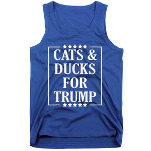 Kittens And Ducks For Trump Cats And Ducks For Trump 2024 Tank Top