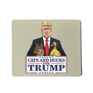 Kittens And Ducks For Trump Mousepad