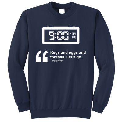 Kegs And Eggs And Football Sweatshirt