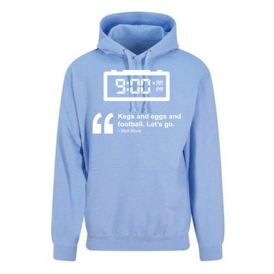 Kegs And Eggs And Football Unisex Surf Hoodie