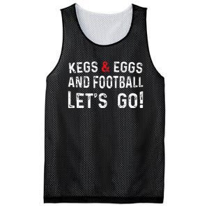 Kegs And Eggs And Football LetS Go Mesh Reversible Basketball Jersey Tank