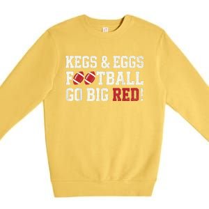 Kegs And Eggs Premium Crewneck Sweatshirt