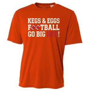 Kegs And Eggs Cooling Performance Crew T-Shirt